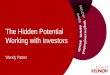 The Hidden Potential Working With Investorskw-sites.s3-us-west-2.amazonaws.com/kw-family-reunion... · 2015-09-03 · The Millionaire Real Estate Investor’s Work Network The Hidden