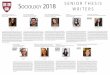 Sociology 2018 WRITERSThis project breaks ground in exploring the rare experienced ... the sociology of the body. Sociologists have long observed the importance of social networks