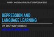 DEPRESSION AND LANGUAGE LEARNING...A dream to create a weekly language learning podcast. […] There is no way I could launch the podcast without Mr Kaufmann starring within the first