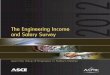 The Engineering Income and Salary Survey · 2018-10-04 · The Engineering Income and Salary . Survey Standard Report. Trends Analysis, Policies, and Practices. As of April 1, 2012