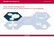 The ALM Vanguard: Procurement Operations Consulting FOR ... · For this, the ALM Vanguard displays the relative position of the providers featured in this report, deemed capable in