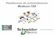 Plataformas de automatización Modicon-TSXautomata.cps.unizar.es/bibliotecaschneider/AUT/Gama_Modicon_TSX_2003.pdfTwido Micro Premium Quantum Plataformas de automatización Modicon-TSX