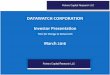 Datawatch Corporation (DWCH) - SEC...potrero capital, and are based on publicly available information with respect to datawatch corporation (the “issuer”). certain financial information
