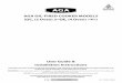 AGA OIL-FIRED COOKER MODELS (OC, (2 Oven) 2=OE, (4 … Oil User Guide...Operating your AGA 6 After your AGA has been erected 6 Beginning to cook on your AGA 7 Roasting oven 7 Baking