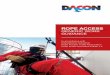 ROPE ACCESS GENERIC WORK GUIDANCE6 ROPE ACCESS GENERIC WORK GUIDANCE 3.0 ANCHOR REQUIREMENTS / RIGGING / LIMITATIONS 3.1 Requirements Statement: Anchors should have a minimum breaking