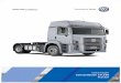 VW Camiones - Innovación y tecnologíaVolkswagen Constellation 19.330 Tractor MOTOR Marca / Modelo N de cilindros / Cilindrada (cm3) Potencia neta máx. - CV (Kw) a rpm (*) Par motor