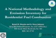 A National Methodology and Emission Inventory for ...A National Methodology and Emission Inventory for Residential Fuel Combustion Bernd H. Haneke and G. Tracy Johnson MACTEC Federal
