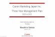 Canon Marketing Japan Inc. Three-Year …...Three-Year Management Plan 2020 to 2022 © Canon Marketing Japan Inc. 2020 Canon Marketing Japan Inc. President Masahiro Sakata January