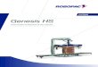 Genesis HS - Robopac Sistemi HS - PT-ES_Lr.pdf · manutenção, pois os problemas de desgaste e faíscas de contato são totalmente eliminados, permitindo a aplicação em ambientes