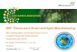 SM : Tomorrow’s Smart and Agile Manufacturing · 2018-12-06 · Manufacturing of the future adapted to business needs and market demands of the 21st century for SMART and AGILE