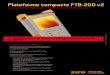 Plateforme compacte FTB-200 v2 - c3comunicaciones.esfr.c3comunicaciones.es/Fichas/FTB-200-esp.pdf · 2013-12-04 · Plateforme compacte FTB-200 v2 UNE PLATEFORME, PLUS DE 30 MODULES