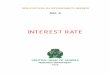 INTEREST RATE - Central Bank of Nigeria EDUCATION IN... · 2017-06-15 · the interest rate is expressed in nominal terms. A nominal interest rate is the interest rate that does not