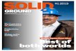 GROUND · 2019-06-03 · SOLID GROUND 1-19 SANDVIK MINING AND ROCK TECHNOLOGY 5 GET MORE NEWS AT SOLIDGROUND.SANDVIK Leading the journey — Through the Rock Integrate to innovate