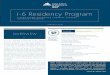 I-6 Residency Program - Icahn School of Medicine at Mount ... Brochure...I-6 Residency Program 6-YEAR ACGME INTEGRATED THORACIC SURGERY RESIDENCY PROGRAM JANUARY 2017 Contacts PROGRAM