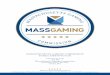 MASSACHUSETTS GAMING COMMISSION PUBLIC MEETING …Steps in the Regulatory Review Process See transcript pages 2 – 6 ... because of Chairman Crosby’s remote participation, all votes