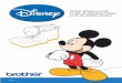 D-QRG Disney 080109. - download.brother.com · 2 Disney･Pixar patterns Appuyez sur la touche correspondant au groupe de motifs souhaités. 1Motifs Disney (standard) 2 Motifs Disney･Pixar