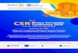 CSRConference 2019 Rotary Karnatakarotarycsr3190.org/wp-content/uploads/2019/01/CSR...SPEAKERS Rotary Karnataka CSR Conference 2019 ROTARY : SERVICE ABOVE SELF Rtn. Dr. Sameer Hariani