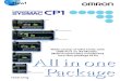 Wide Lineup of CPU Units with USB Port on ... - OMRON Russiaomron-russia.com/documentation/plc/cp1h-x40dr-a.pdfWide Lineup of CPU Units with USB Port on All Models. Multi-functionality