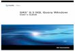 SAS 9.3 SQL Query Window User's Guidesupport.sas.com/documentation/cdl/en/sqlug/62902/PDF/default/sqlug.pdf · SAS® 9.3 SQL Query Window User’s Guide. ... Structured Query Language