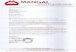 MANGAL - bseindia.com · from the views expressed herein. Investors/ shareholders/public are hence cautioned not to place undue reliance on these statements/details, and are advised