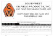 SOUTHWEST OILFIELD PRODUCTS, INC. · southwest oilfield products dwg. no. 1 8404-25a catalog page assembly drawing for bomco f-1600 7500 psi swfe products is prohibited. title: size