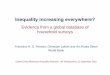 Inequality increasing everywhere? Evidence from a global ... · Inequality of opportunity: a teaser slide 7. Conclusions 1. 1. Motivation and context: global inequality declining