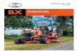 BX KUBOTA DIESEL TRACTORBX231/BX261tractor. A fully padded high-back deluxe suspension seat with adjustable armrests, a new tilt steering wheel, and more legroom on the deck help keep