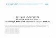 ICAO ANNEX References for Ramp Inspections Guidance · ICAO ANNEX References for Ramp Inspections Guidance Note: The references below are for only turbine powered aeroplanes and are