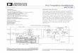 PLL Frequency Synthesizer Data Sheet ADF4106The ADF4106 frequency synthesizer can be used to implement local oscillators in the up-conversion and down-conversion sections of wireless