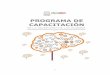 Programa de capacitación de la Secretaría de las …semujer.zacatecas.gob.mx/pdf/Plan de capacitaciónSEMUJER...de la perspectiva de géneroy la difusión de los derechos humanos