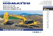PC210NLC-8 PC...PC210-8 HYDRAULIC EXCAVATOR The new PC210-8 offers up to 10% fuel savings over Dash 7 machines With its newly developed Komatsu ECOT3 engine, the PC210-8 signiﬁ cantly