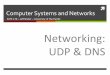 Networking:! UDP&!DNS! · 2018-06-27 · Root DNS Servers com DNS servers org DNS servers edu DNS servers poly.edu DNS servers umass.edu DNS servers yahoo.com DNS servers amazon.com
