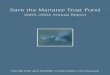 Save the Manatee Trust Fund · Manatee Recovery and Implementation Team was reinstated in FY 2003–2004, and many FWC staff were asked to serve on various working groups and task