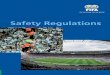 Safety Regulations · 4 These regulations are intended to make all match organisers aware of their duties and responsibilities before, during and after matches. These regulations