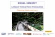 CAREER TRANSITION PROGRAMS - SD61 · Child & Youth Worker Community Support & Education Assistant Counsellor Dental Assistant Dental Hygienist Dietician Doctor Forensic Lab Analyst