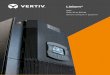 Liebert® - Vertiv...• Industry's highest energy saving levels achieved - increase of up to 50% when the Liebert CRV is combined with Vertiv™ SmartAisle™ cold aisle containment