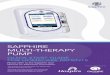 SAPPHIRE MULTI-THERAPY PUMP - University of Michigan...SAPPHIRE MULTI-THERAPY PUMP QUICK START GUIDE FOR HOMECARE PATIENTS Please refer to the Sapphire User Manual for additional information