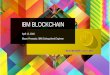 IBM BLOCKCHAIN - Associazione Bitcoin Sardegna · 2016-04-20 · IBM Blockchain ©2016 IBM Corporation Blockchain will fundamentally change the way we do business Viewed simultaneously