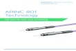 ARINC 801 Technology - Smiths Interconnect...The ARINC 801 fiber optic terminus is the next generation of butt-joint interconnect technology allowing for higher density multichannel