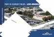 7901 W SUNSET BLVD., LOS ANGELES, CA 90046• A Developer has an opportunity to increase the current FAR to 3:1 ratio and creating additional project density similar to the 7950 Sunset