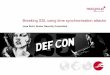 Breaking SSL using time synchronisation attacks CON 23/DEF CON 23 presentations/DEF CON 23... · Let’s Go! •Modern Time Synchronisation •Get in a Delorean •HTTP Strict Transport