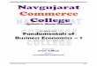 Fundamentals of Business Economics 1 - WordPress.com · fundamentals of business economics – i Objectives: The main objective of this paper is to introduce the students of commerce