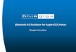 Bluetooth 4.0 Solutions for Apple iOS DevicesCompatible Apple products Bluetooth 2.1 + EDR compatible devices are: iPhone 3G, 3GS, 4 and original iPod Touch 2nd generation and later