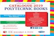 KATSON EDUCATIONAL SERIES CATALOGUE 2019 … · KATSON EDUCATIONAL SERIES CATALOGUE 2019 POLYTECHNIC BOOKS S.K. KATARIA & SONS Publisher of Engineering Books R.O.: 4885/109, Prakash