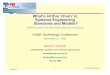 What ˇs all this churn ˇ in Systems Engineering Standards and Models? · 2017-05-19 · What ˇs all this ˘churn ˇ in Systems Engineering Standards and Models? [where did they