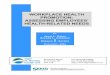 WORKPLACE HEALTH PROMOTION: ASSESSING EMPLOYEES’ HEALTH … · workplace health promotion, as well as information on the evolution of workplace health promotion, Canadian workplace