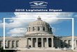 2018 Legislative Digest · 2 Acknowledgments The Southern States Energy Board’s 2018 Legislative Digest is compiled each year in collaboration with member states and territories