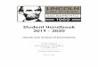 Student Handbook 2019 - 2020 - Lincoln Law School of Sacramento · 2019-06-26 · Student Handbook 2019 - 2020 Lincoln Law School of Sacramento 3140 J Street Sacramento, CA 95816