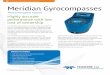 A Teledyne TSS Navigation Systems Datasheet Meridian ...96929ed84624caad638d... · The versatility and flexibility of the Meridian gyrocompass can be clearly demonstrated with the