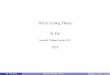 EE4.07 Coding Theory · I Introduction to coding theory Ron M. Roth I Coding Theory: a First Course, S. Lin and C. Xing I Codes: An Introduction to Information Communication and Cryptograph,
